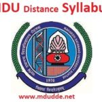 MDU Distance Syllabus