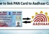 Link Aadhaar with PAN Card